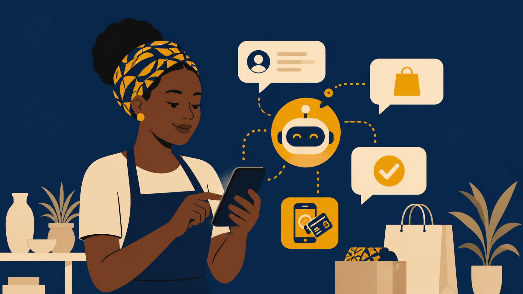 AI That Sells for You: A Ghanaian Small Business Guide to AI in Your DMs